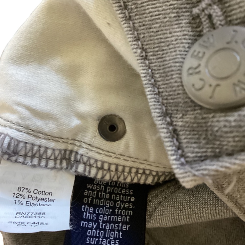 J Crew distressed stretch gray jeans‎ size 28 - Picture 7 of 7